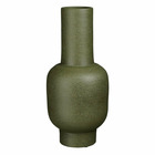 Mica decorations vase tess - 22x22x48 cm - terre cuite - vert