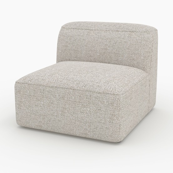 Hestia-chauffeuse pour canapé modulable en tissu beige