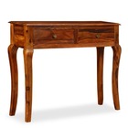 Buffet bahut armoire console meuble de rangement bois massif de sesham 90 cm