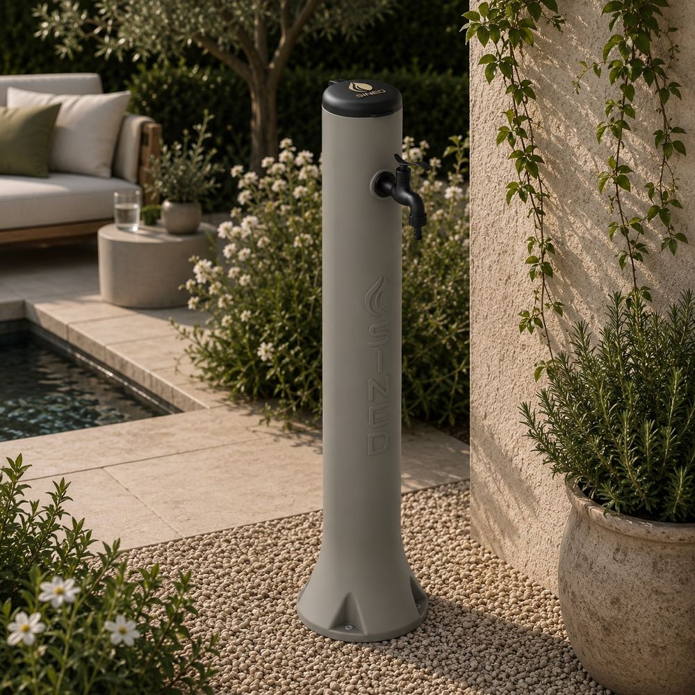 Fontaine en pehd avec raccords rapides sined fontana tritone tortora