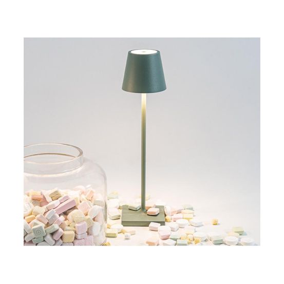 Lampe à poser poldina micro - vert pastel