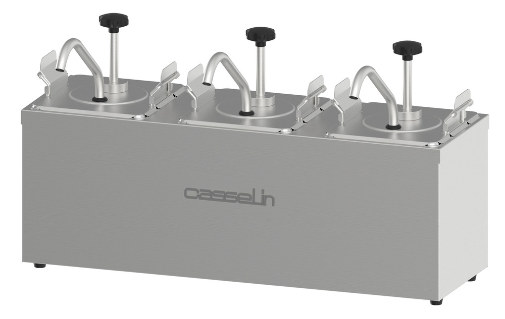 Pompe à sauce neutre triple - casselin