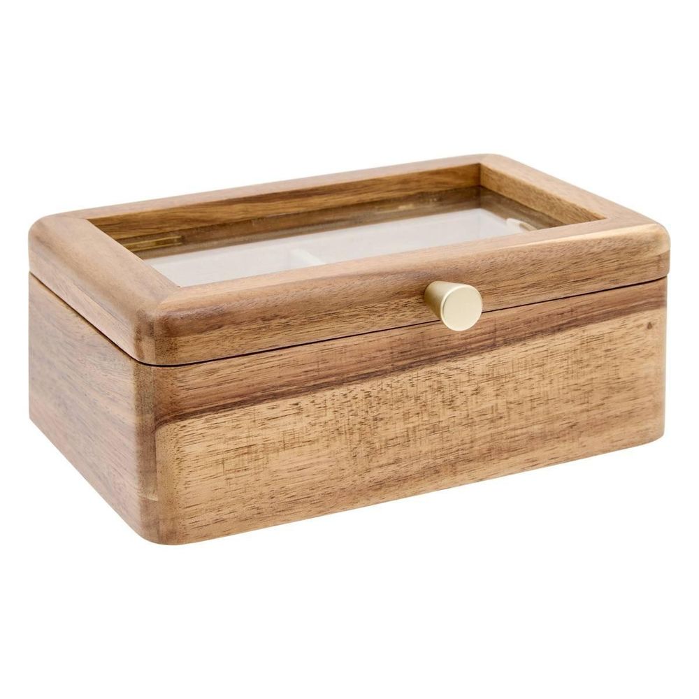 Boîte à bijoux en bois 