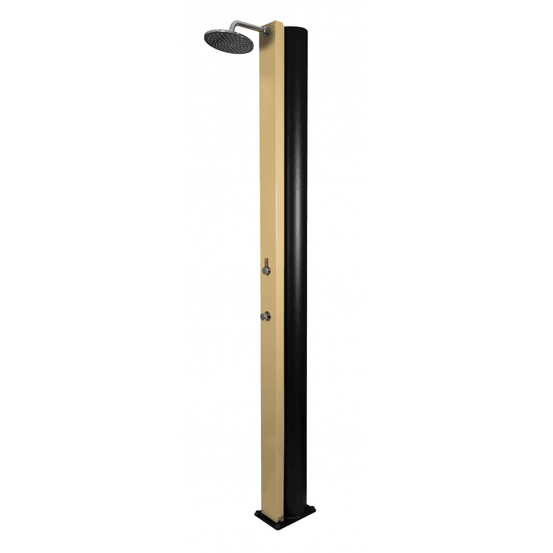 Douche de piscine solaire pulsate 40l-beige-beige-17.50 --