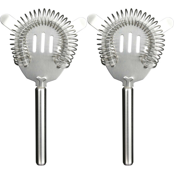 Passoire à cocktail en inox 15 cm (lot de 2)
