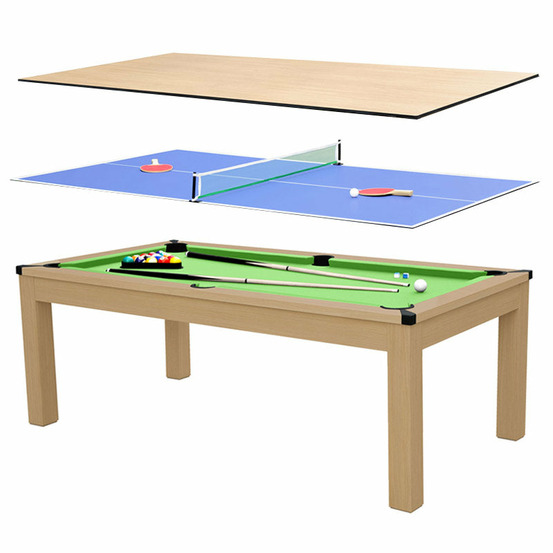 Stan-table multi-jeux convertible, 8-10 personnes