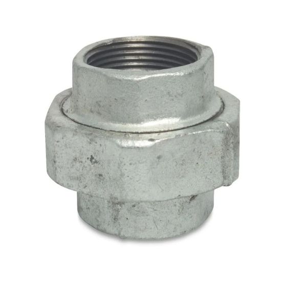 Raccord fileté en fonte malléable plat 2 pouces ig x ig