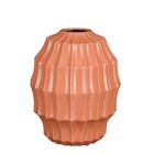 Mica decorations - vase en céramique rose h33
