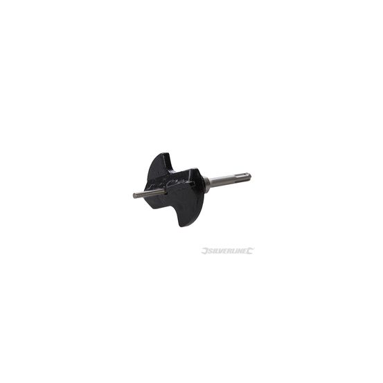 Silverline - fraise à maçonnerie tct pour coupes circulaires - ø 77 mm