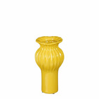 Mica decorations vase felipe - 16x16x30 cm - céramique - jaune