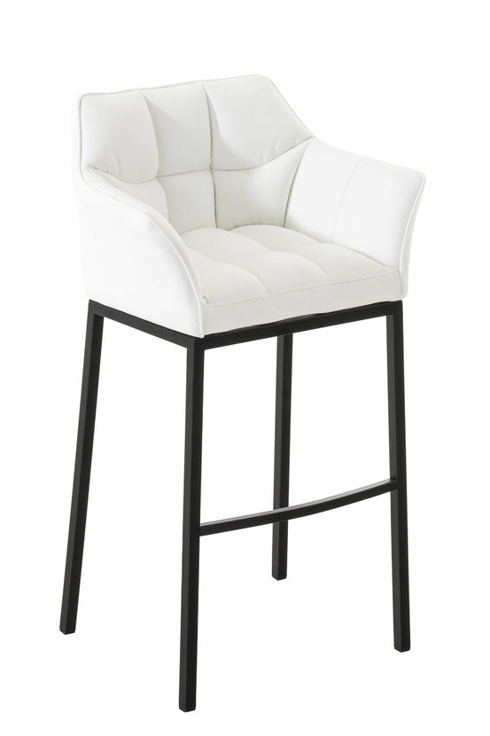 Tabouret de bar damaso b avec structure à 4 pieds