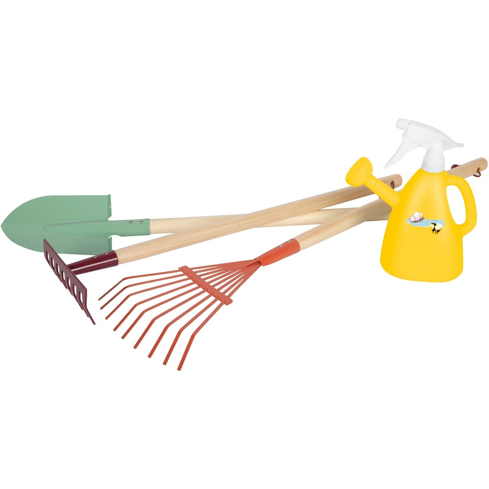 Outils de jardinage avec arrosoir tiny garden