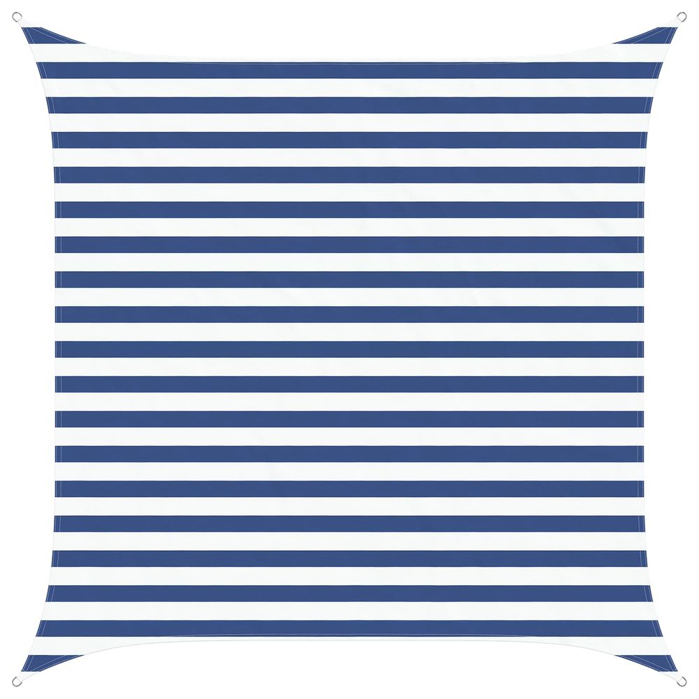 Voile d'ombre 2,5 x 2,5 m 100 % polyester oxford carré