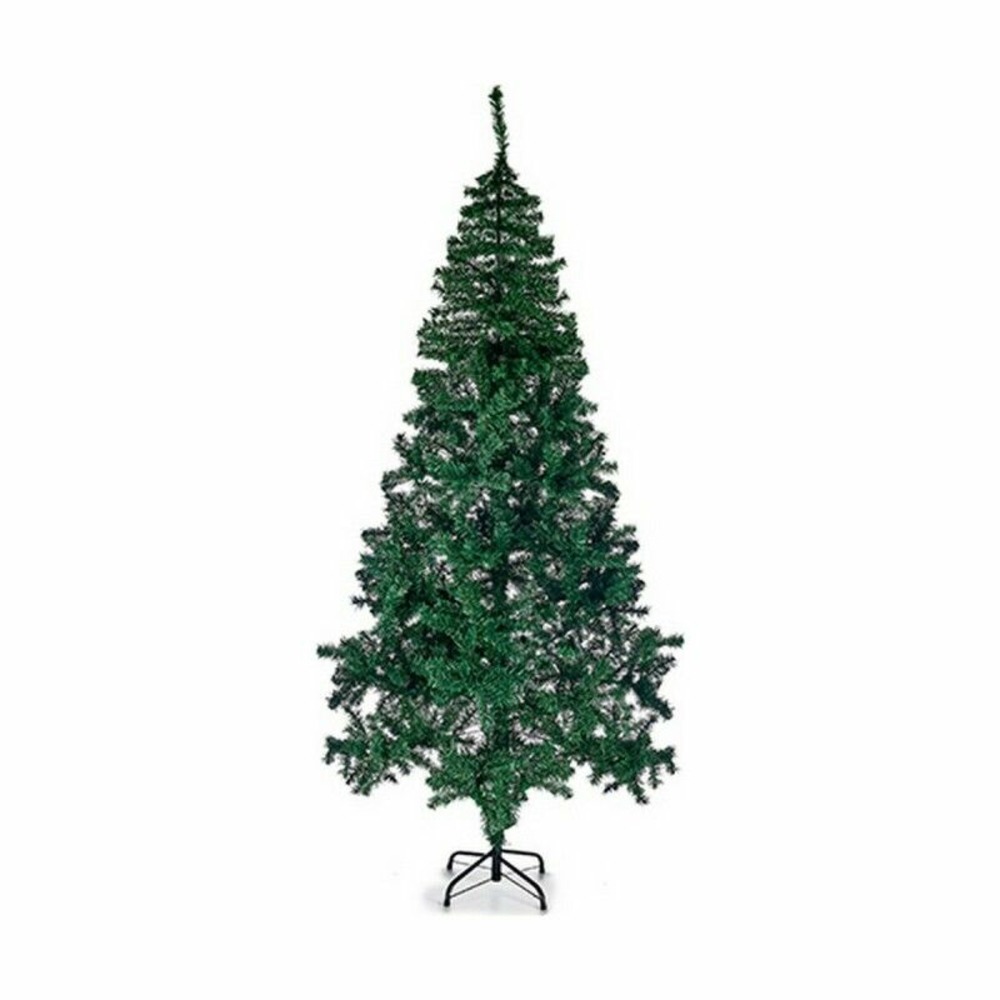 Sapin de noël artificiel en plastique vert h210cm h210