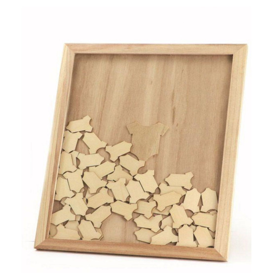 Diy - cadre à messages pour bébé