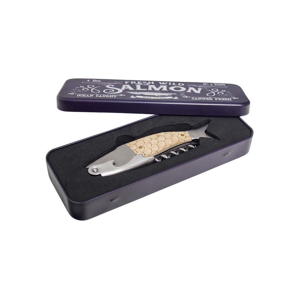 Tire-bouchon en acier wild salmon