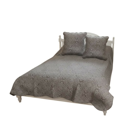 Couvre lit + taies arabesque