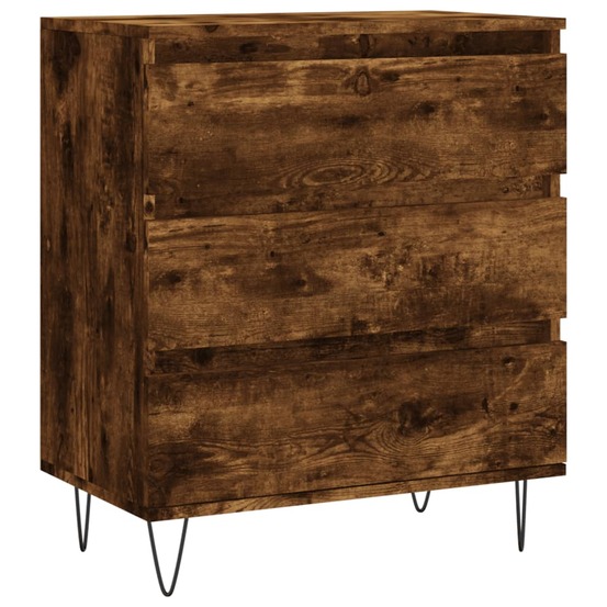 Buffet bahut commode armoire meuble de rangement organisateur cuisine salle de séjour salon 60 x 35 x 70 cm bois d'ingénierie