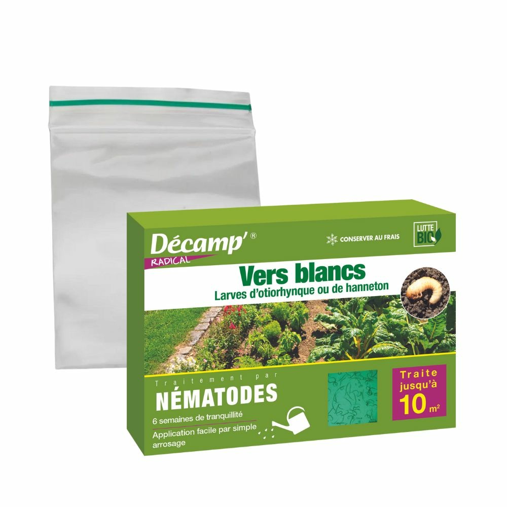 Nématodes hb anti vers blancs, otiorhynques et hannetons 5m - 10m²