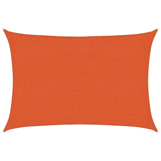 Voile d'ombrage 160 g/m² orange 2x3 m pehd