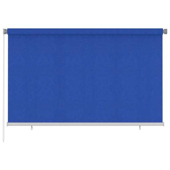 Store roulant d'extérieur 240x140 cm bleu pehd