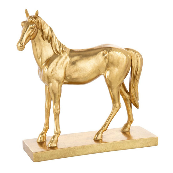 Statuette cheval sur socle