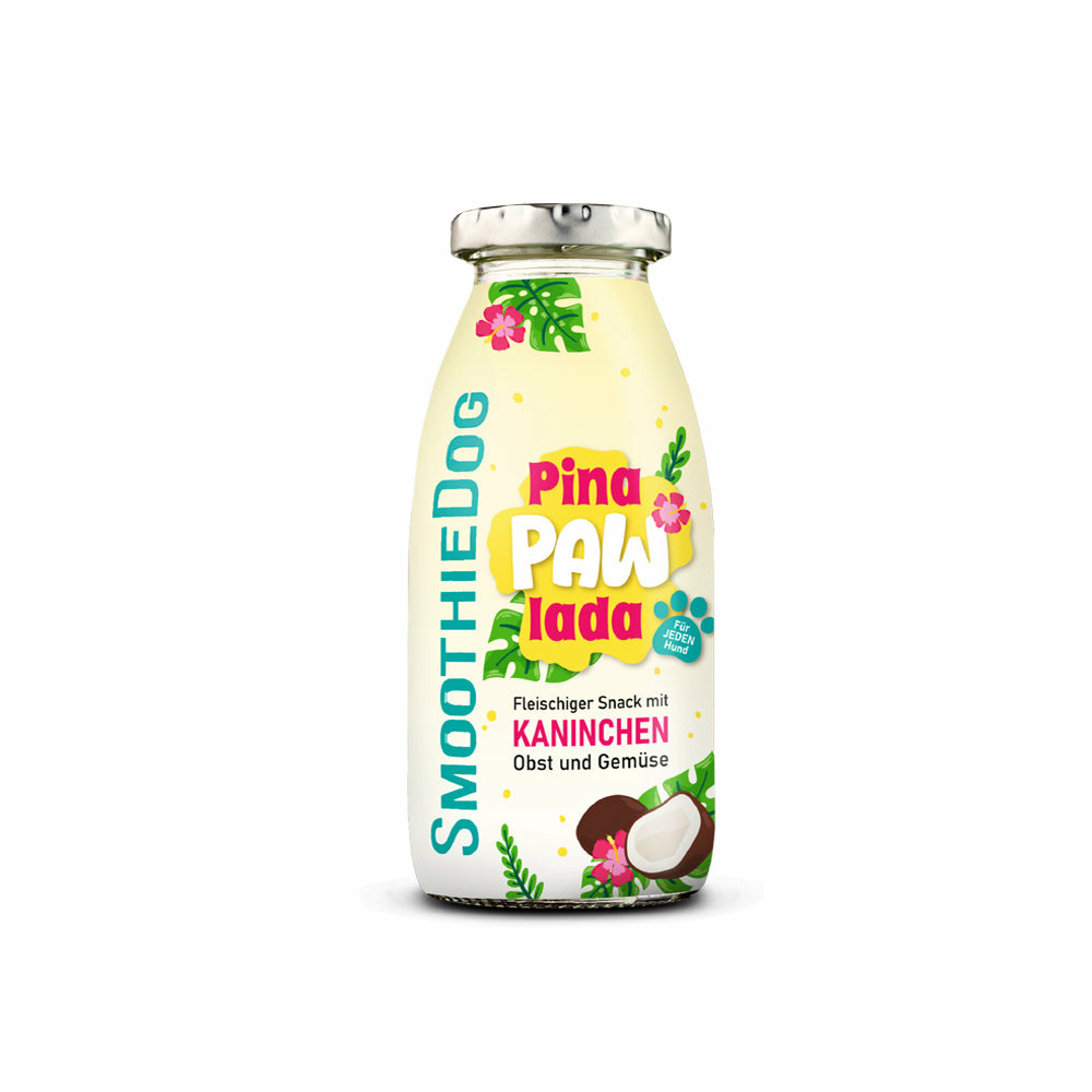 SmoothieDog - Smoothie pour chiens Pina Paw Lada – Edition Limité Ete – 250ml