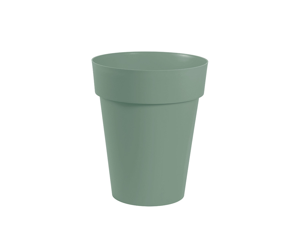 Pot de fleurs en plastique toscane vert laurier - ø 44 cm
