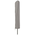 Housse pour parasol sur pied 55x250 cm gris