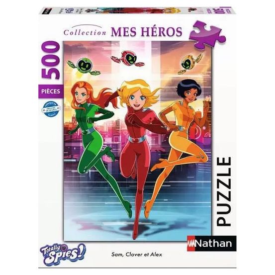 Puzzle 500p sam, clover et alex - totally spies