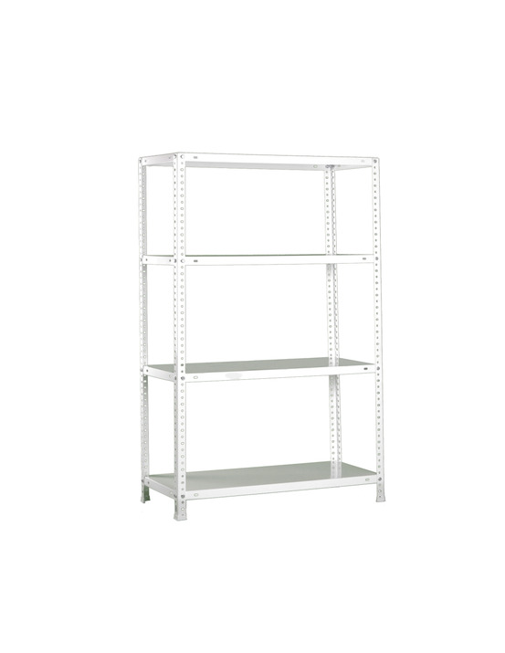 Etagère légère avec vis comfort 4/400 blanc blanc 1500x900x400 - simonrack