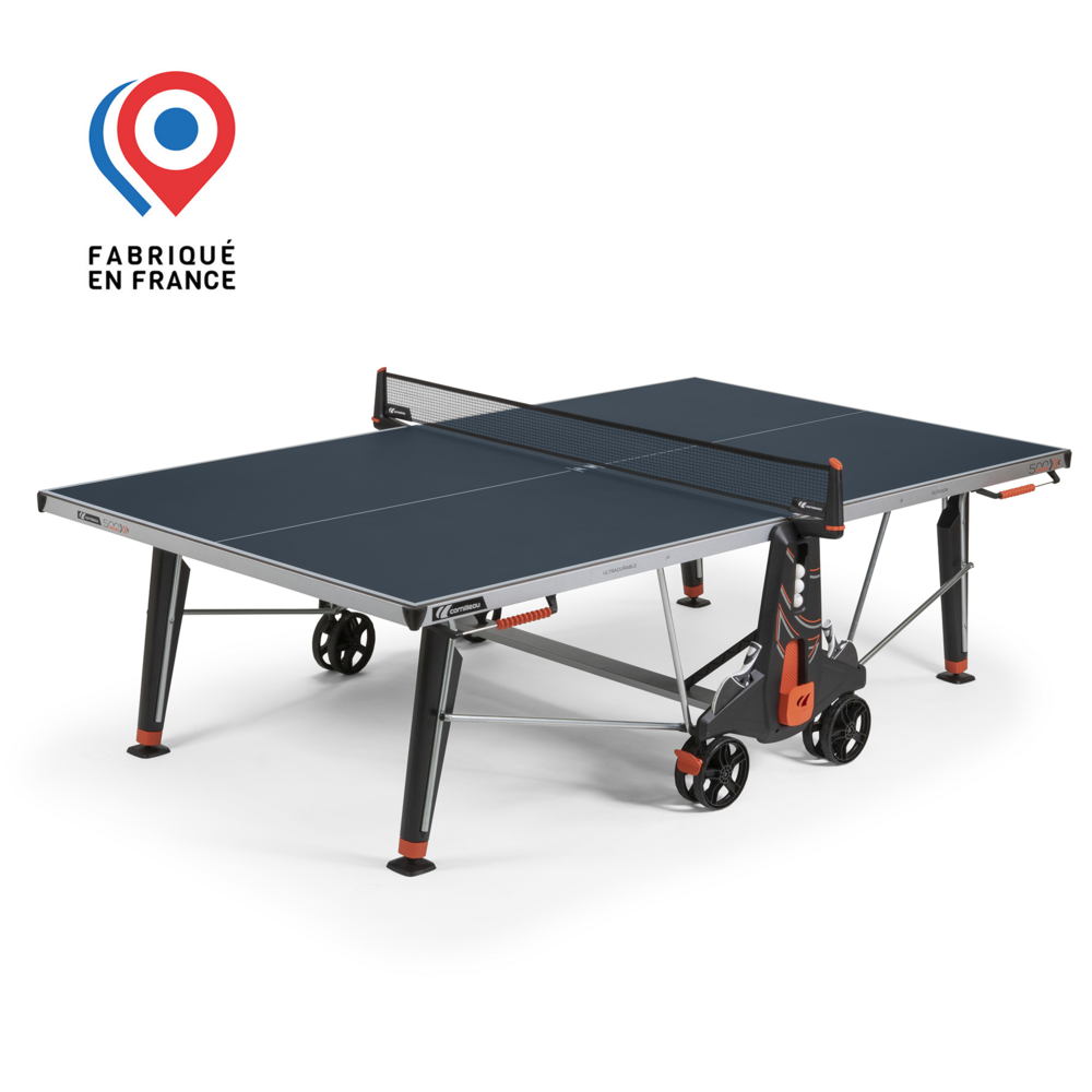 Table de ping-pong d'extérieur 500x outdoor bleu
