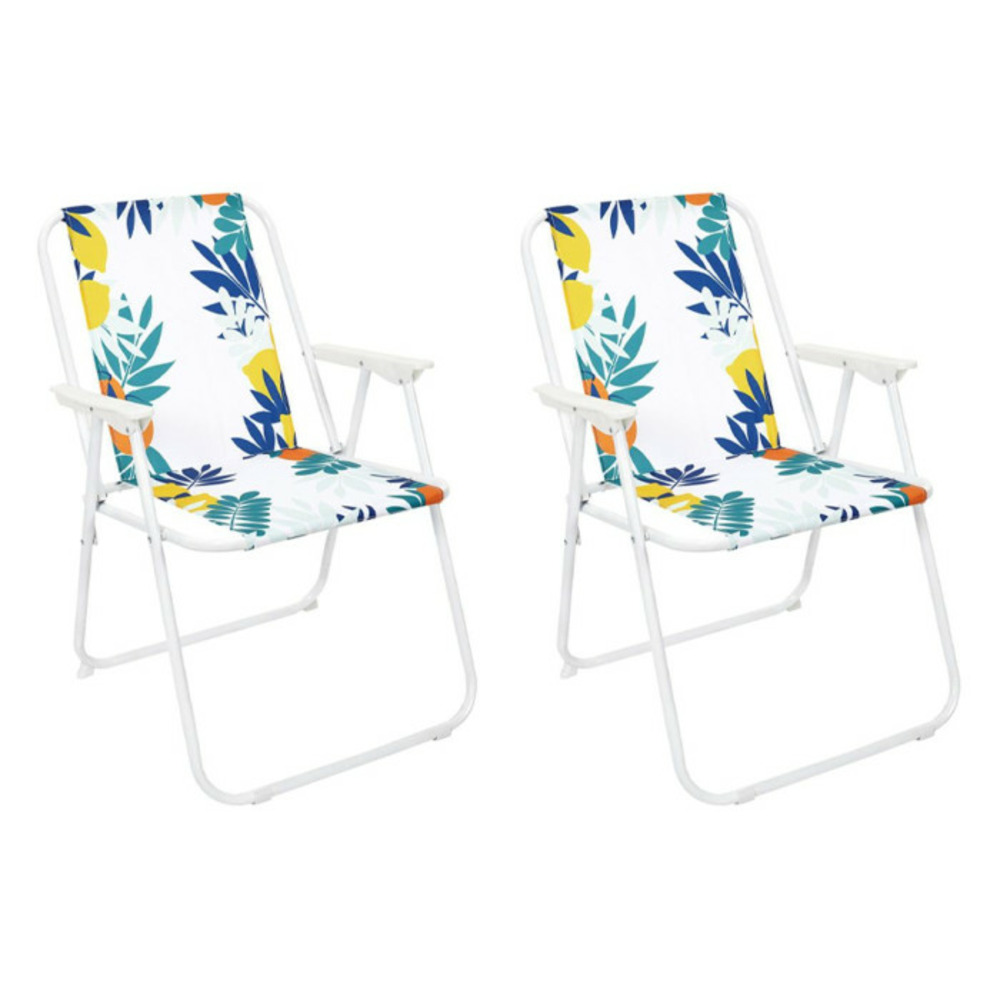 Lot de 2 chaises pliantes 