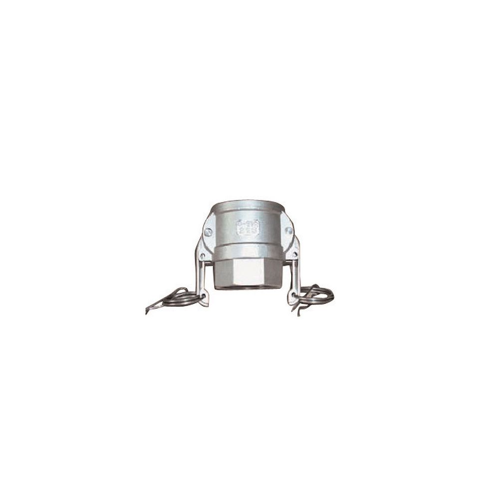 Raccord camlock femelle - filetage femelle bsp en inox - ø a: 4''____ø b: 4''