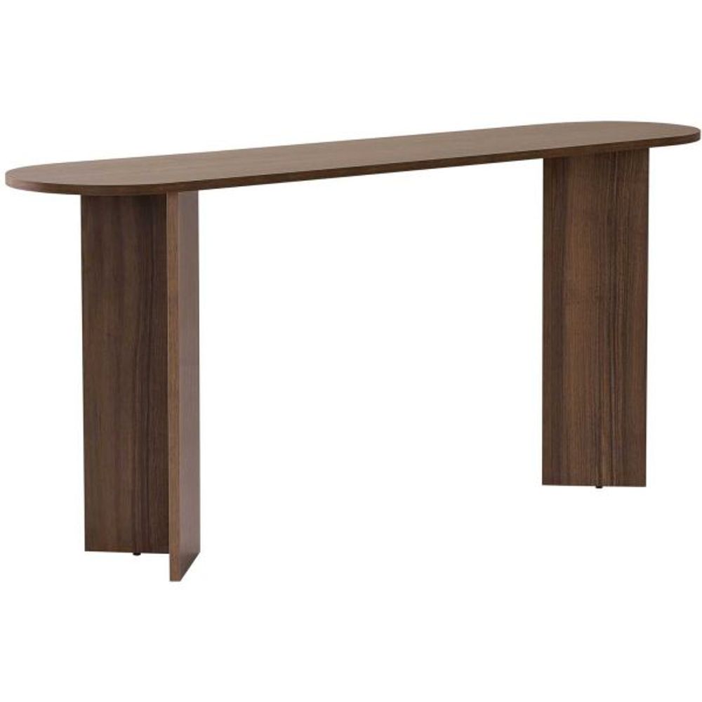 Console moderne en aggloméré sira noyer