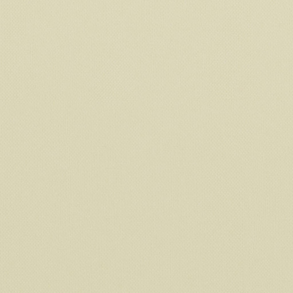 Écran de balcon crème 75x500 cm tissu oxford