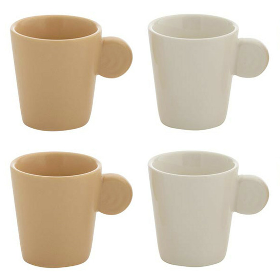 Lot de 4 tasses