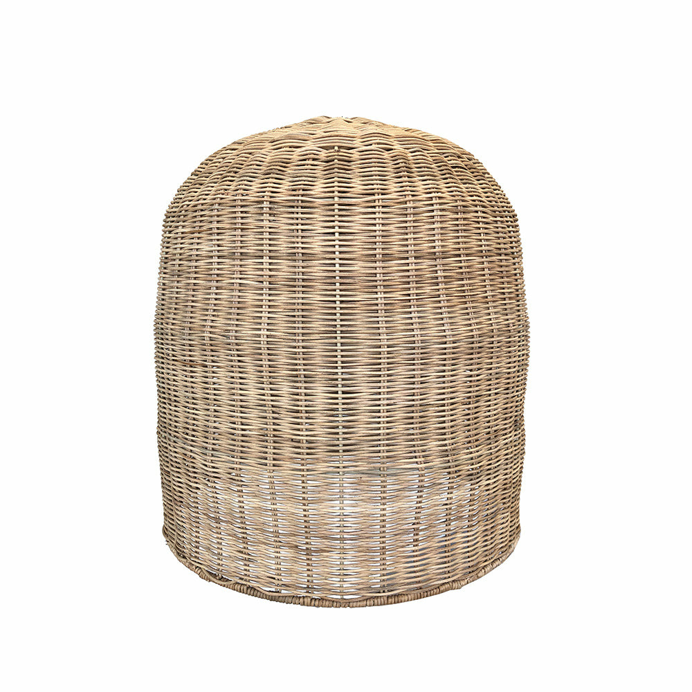 Abat-jour giacomo beige rotin d40cm