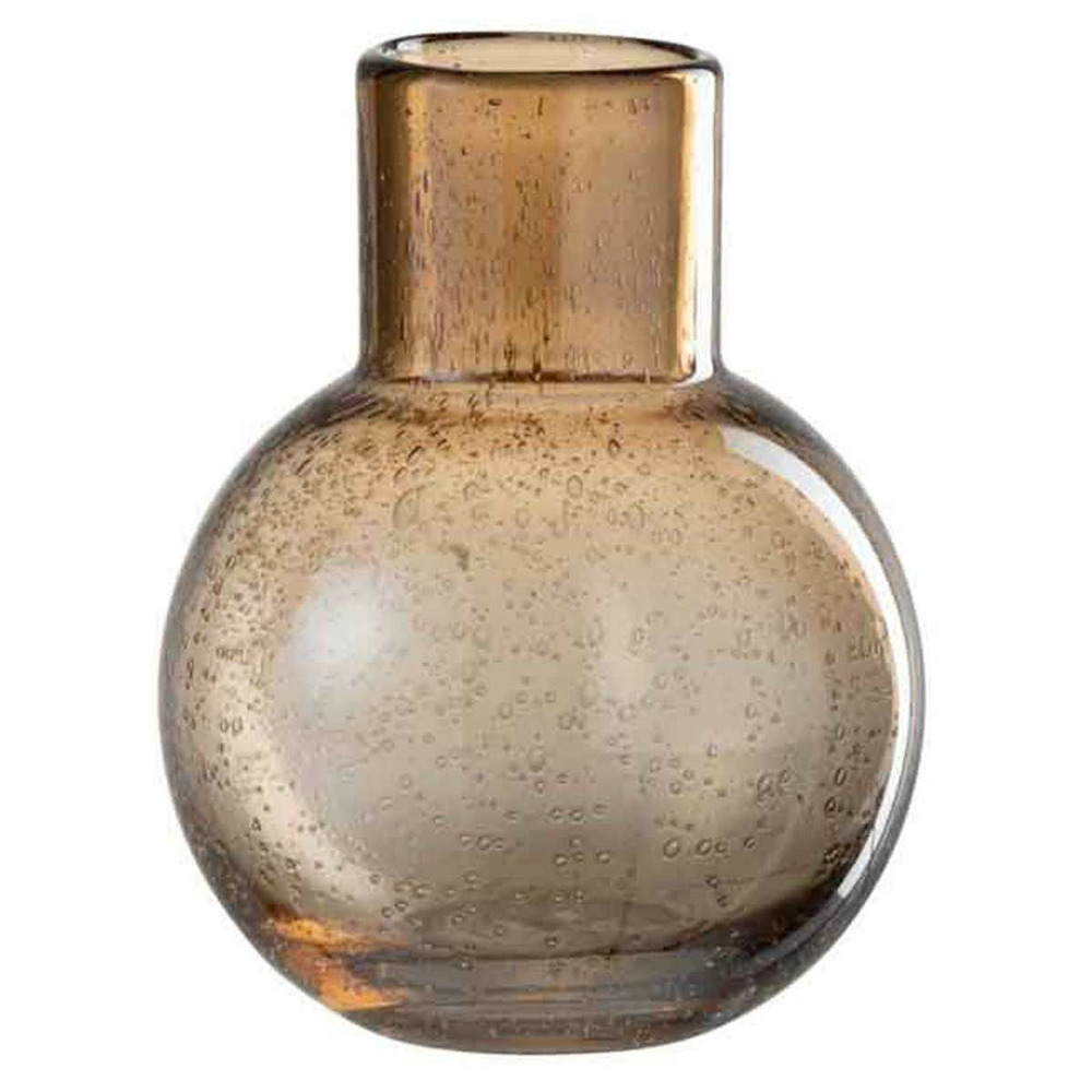 Vase boule design en verre 