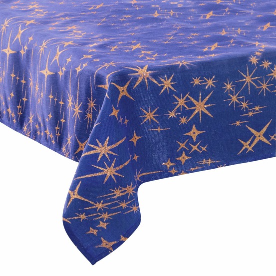 Nappe étoiles de noël caneva
