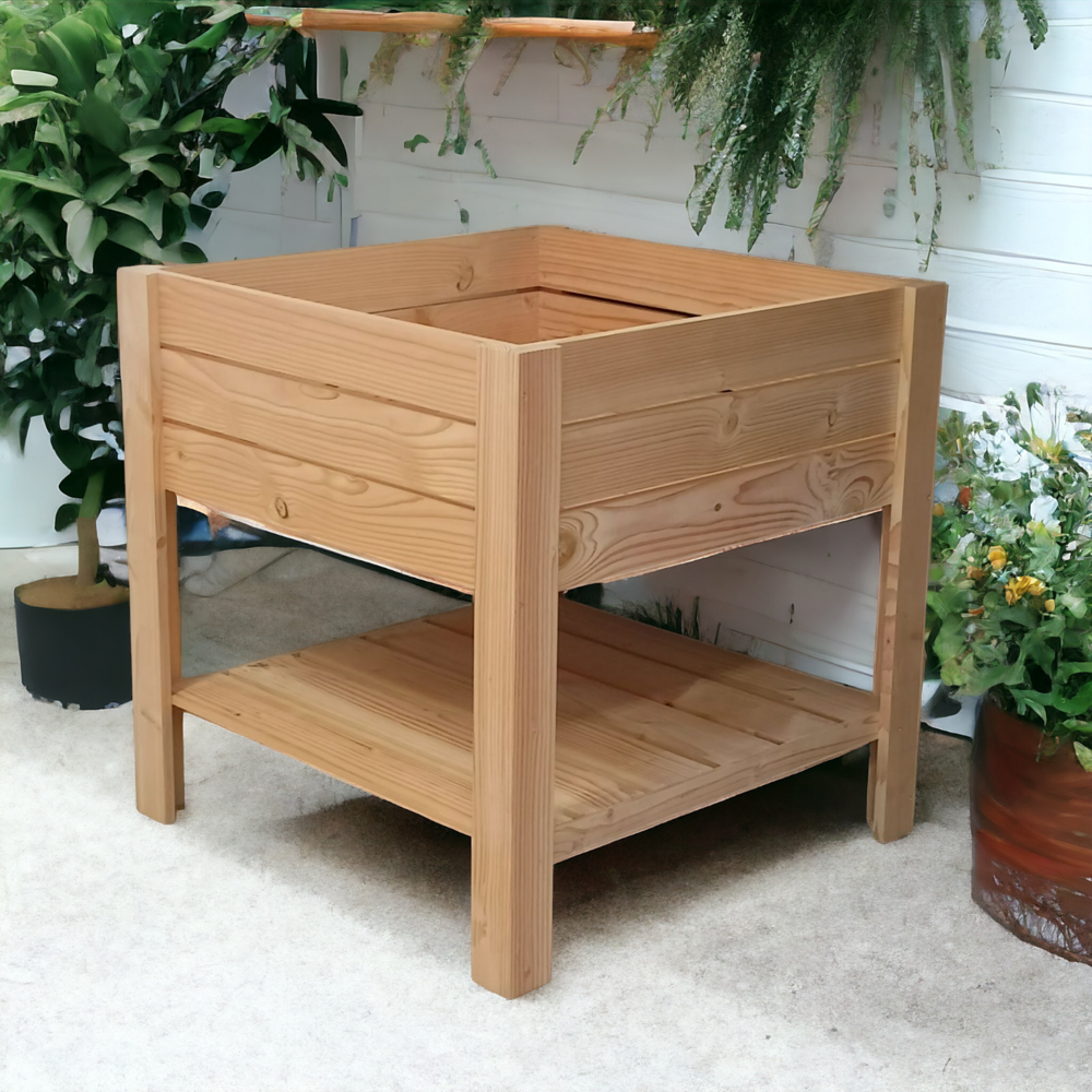 Potager haut douglas 80 x 80 ht 80 cm