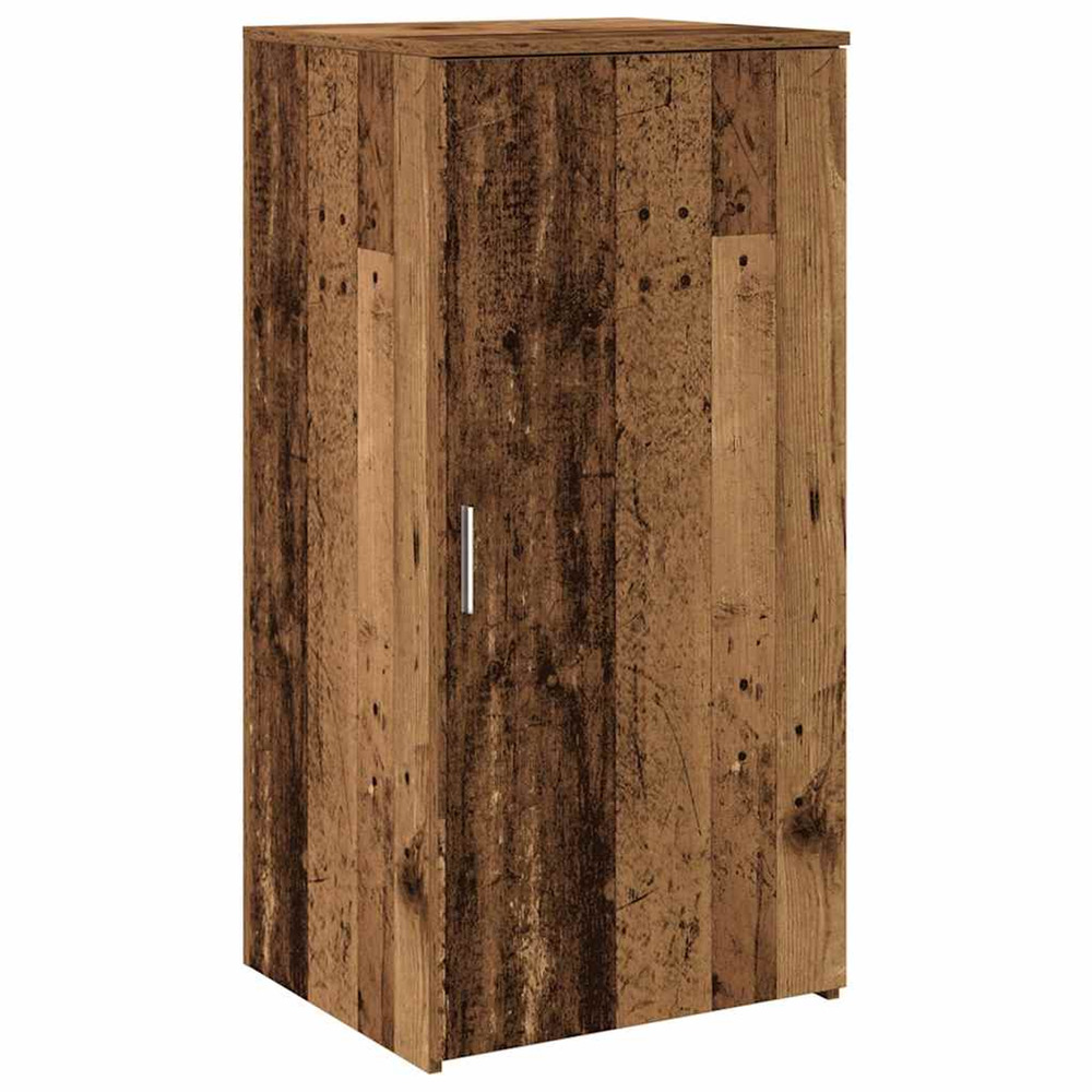 Armoire rangement vieux bois 50x45x103,5 cm bois d’ingénierie