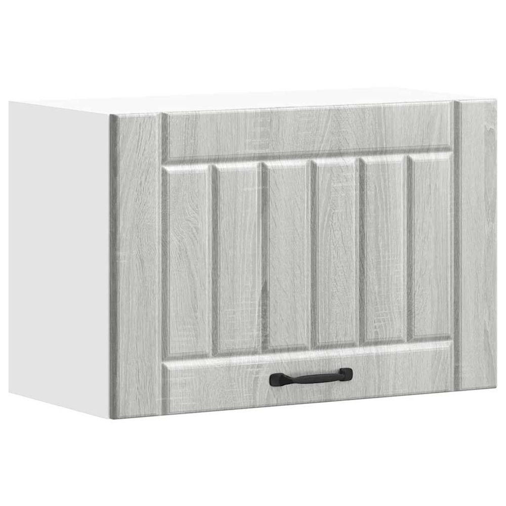 Armoire murale de cuisine lucca sonoma gris bois ingénierie
