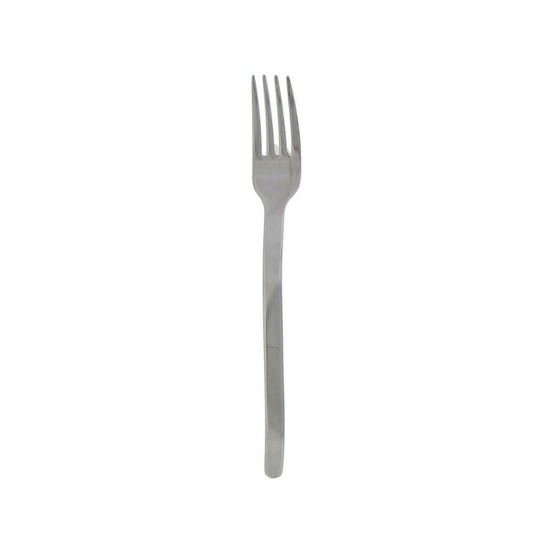 Fourchette de table en inox claire - lot de 12 - pradel