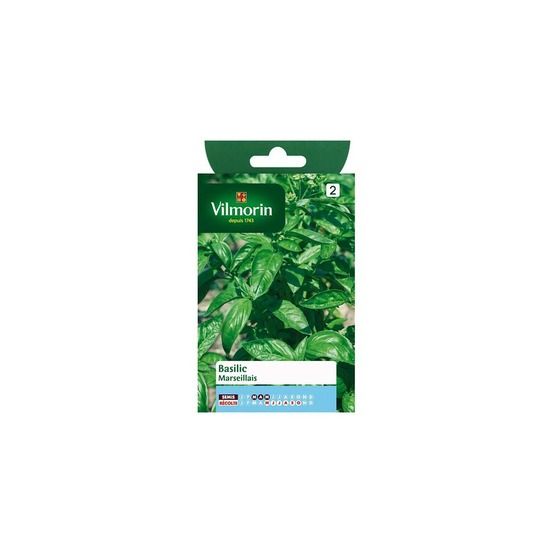 Sachet graines basilic marseillais