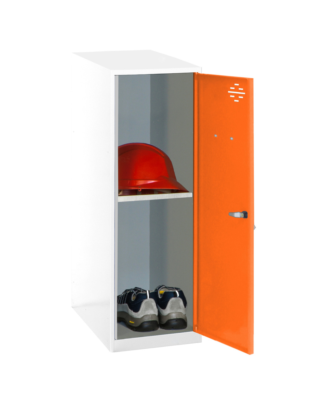 Casier-armoire simonlocker dism. Mini + ban. 915x400x500 mm bl/oran blanc/orange 915x400x500 - simonrack