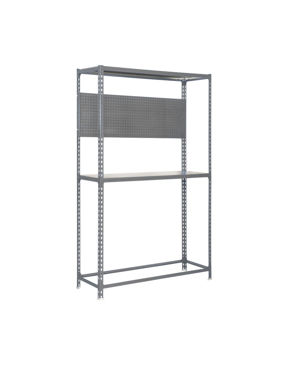 Etagère garage simonracing plus 3/400 gris gris 2000x1000x400 - simonrack