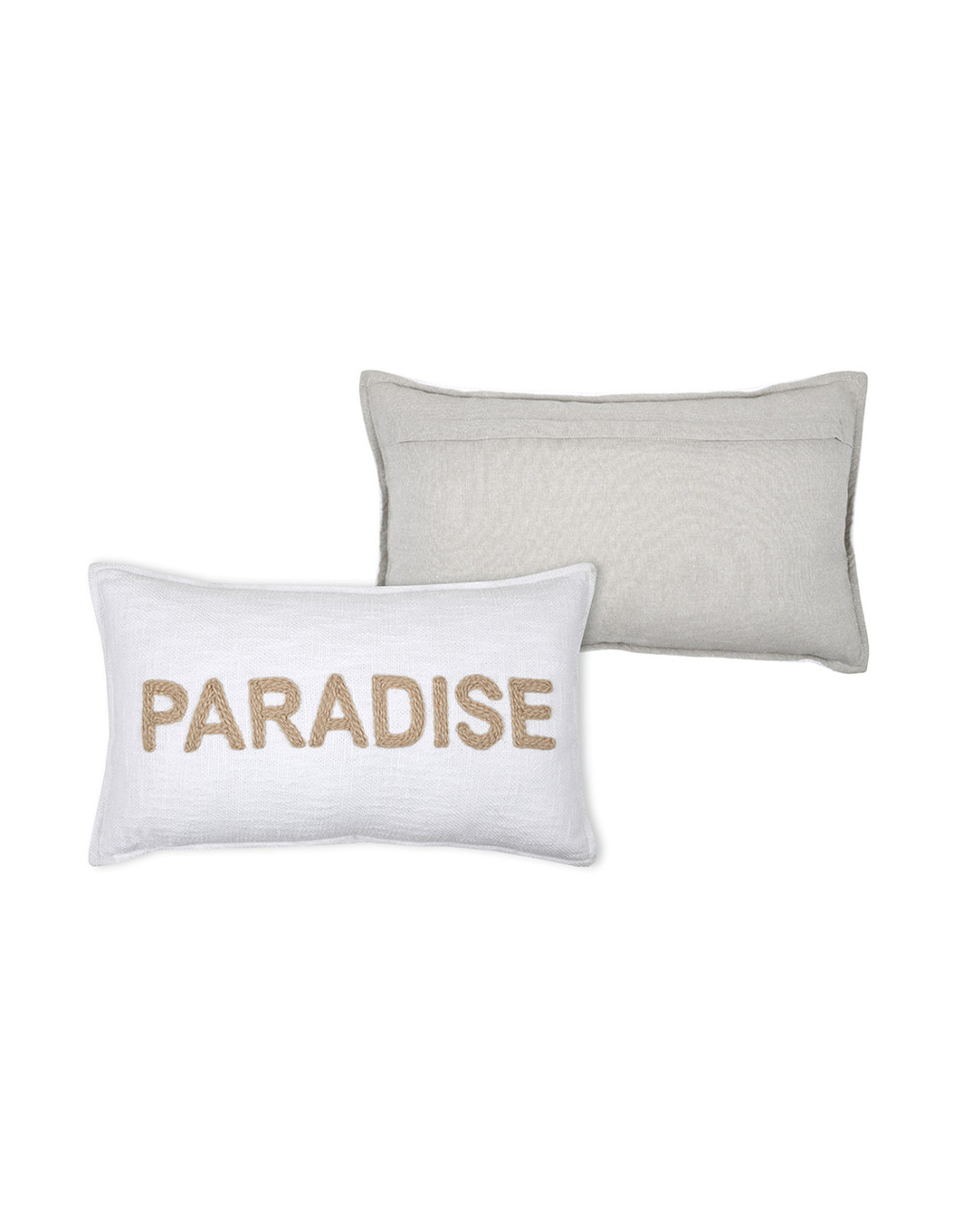 Coussin stof arcachon blanc 30x50cm - stof