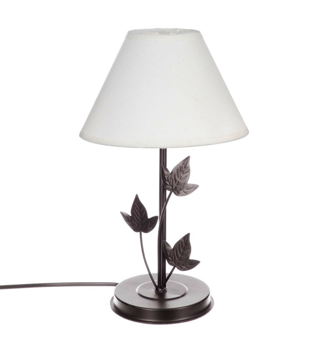 Lampe à poser en métal déco h 35 cm