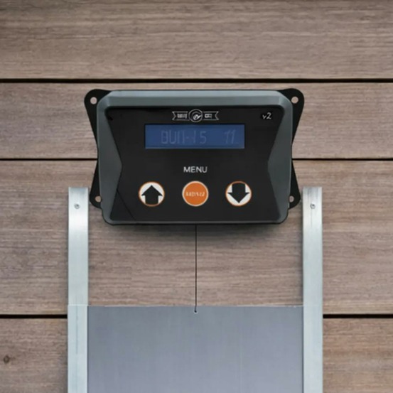 Porte automatique poulailler anti-prédation breedsafe v2